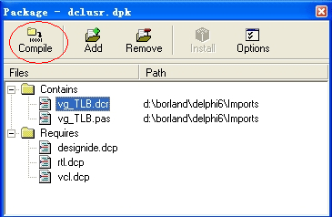 Use Visual Graph ActiveX Control in Delphi 6 D