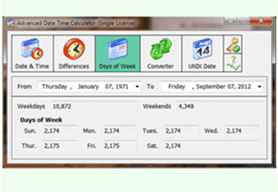 'Days of Week' Module