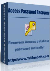 Access Password Recovery (APR): recovers Access database password instantly!