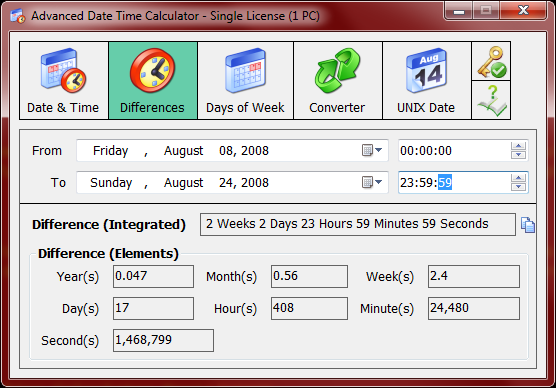 5 Calculators For Time In Advanced Date Time Calculator