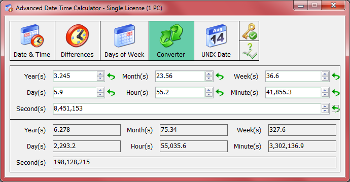 convert time units