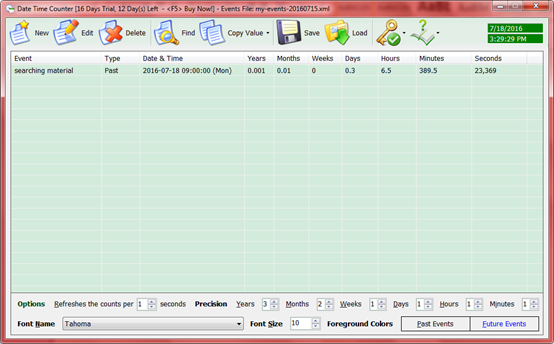 calculate time duration