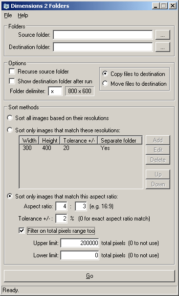 Dimensions 2 Folders 1