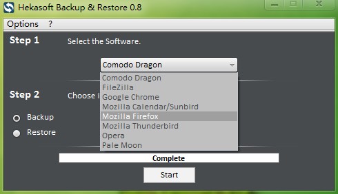 Hekasoft Backup and Restore 1