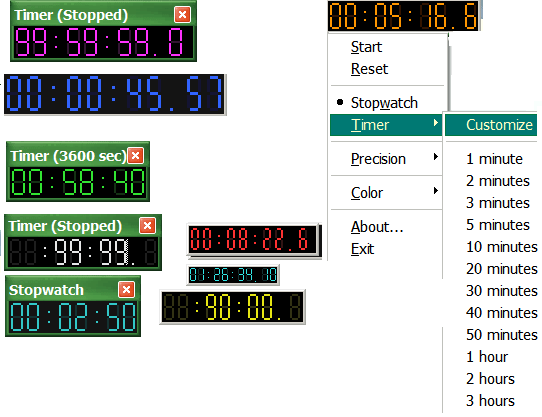 LYZ Stopwatch and Timer 1