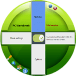 PC WorkBreak main interface.